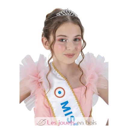 Déguisement Robe Miss France rose 116 cm CHAKS-C4721116 Chaks 4