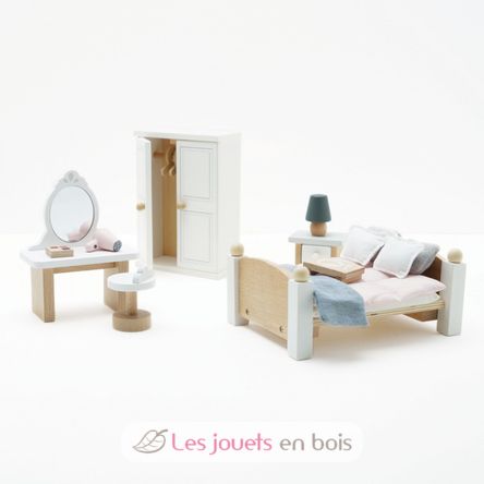 Chambre à coucher pour maison de poupées TV-ME057 Le Toy Van 2