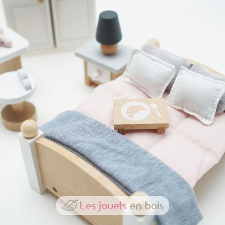Chambre à coucher pour maison de poupées TV-ME057 Le Toy Van 4