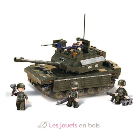Army - Char militaire 312 pcs SL-M38-B6500 Sluban 1