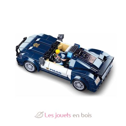 Voiture de police 284 pcs SL-M38-B1063 Sluban 3