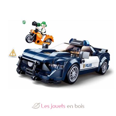 Voiture de police 284 pcs SL-M38-B1063 Sluban 1