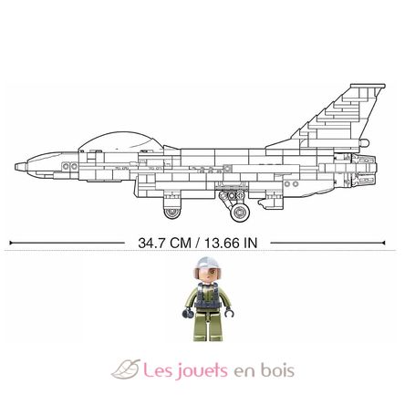 Model Bricks - Chasseur Falcon SL-M38-B0891 Sluban 3