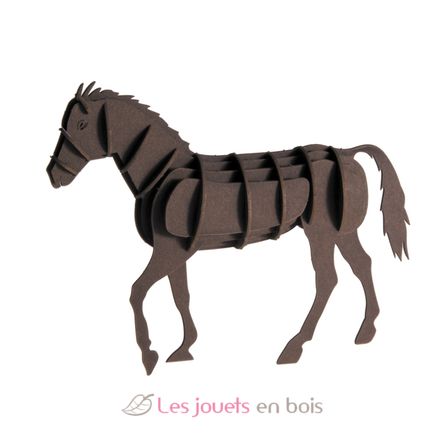 Maquette 3D en papier cheval FRI-11616 Fridolin 1