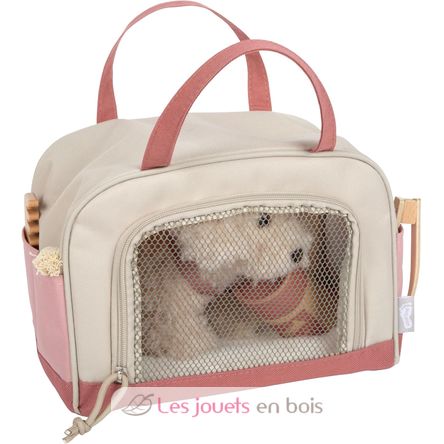 Chien avec sac et kit de soins rose LE12838 Small Foot company 4