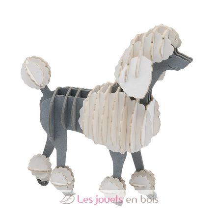Maquette 3D en papier Caniche FRI-11749 Fridolin 1