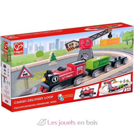 Circuit de train de marchandises HA-E3731 Hape Toys 1