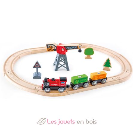 Circuit de train de marchandises HA-E3731 Hape Toys 2