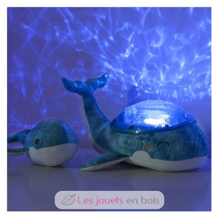 Veilleuse Tranquil Whale Family Bleue CloudB-7901-WB Cloud b 3