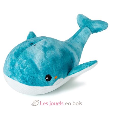 Veilleuse peluche avec sons TRANQUIL WHALE WHITE 