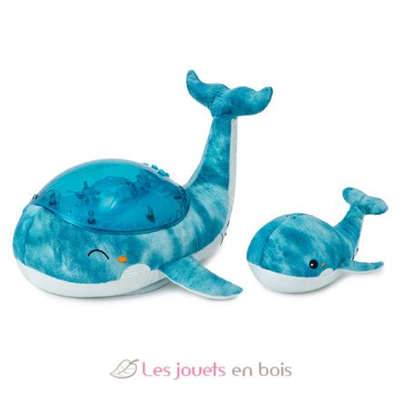 Veilleuse Tranquil Whale Family Bleue CloudB-7901-WB Cloud b 1