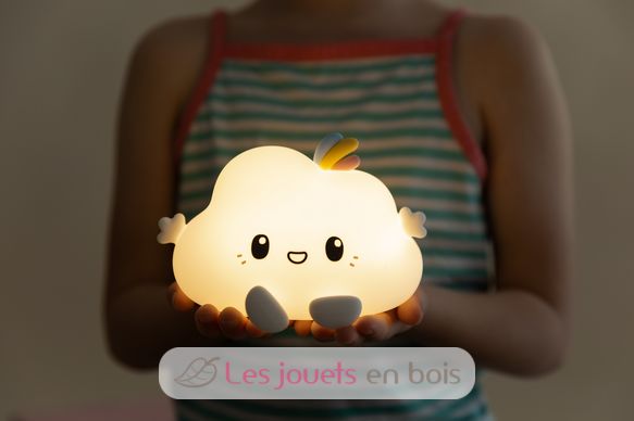 Veilleuse Noa Nuage avec télécommande L-CLOWHITER Little L 8