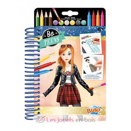 Carnet de mode - Tenues Rock BUK-CM103 Buki France 1