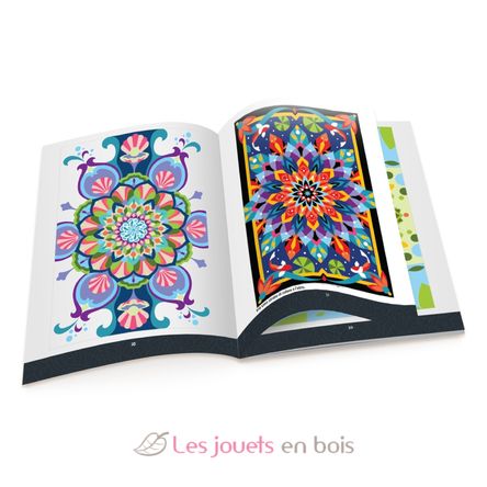 Coloriages mystères Mandalas BUK-CM301 Buki France 6