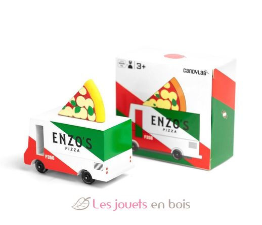 Pizza camion Van C-CNDF356 Candylab Toys 3