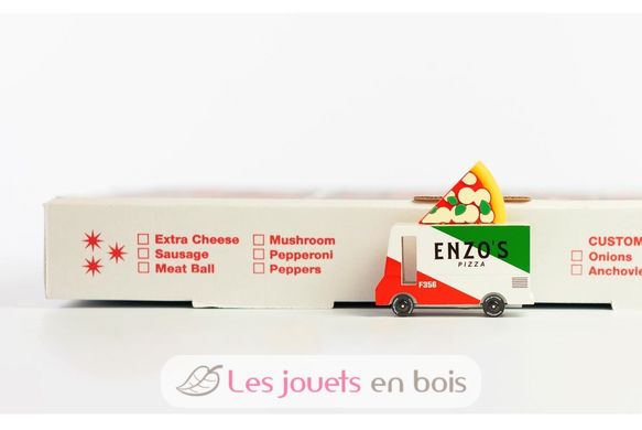 Pizza camion Van C-CNDF356 Candylab Toys 5