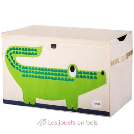 Coffre à jouets Crocodile EFK107-001-004 3 Sprouts 3