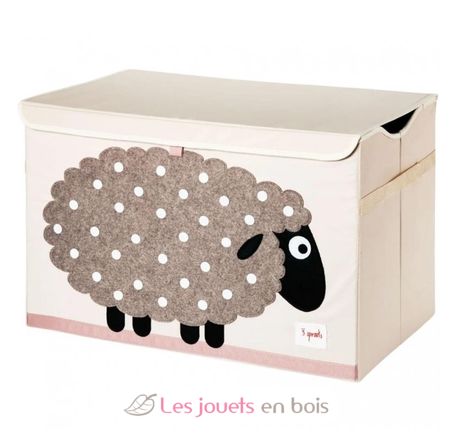 Coffre à jouets mouton EFK107-001-009 3 Sprouts 1