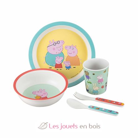 Boîte à repas transportable avec couverts peppa pig - Peppa Pig