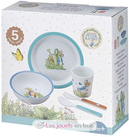 Coffret 5 pièces Pierre Lapin bleu PJ-BP701BP Petit Jour 2