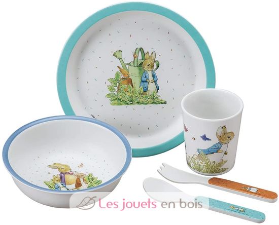 Coffret 5 pièces Pierre Lapin bleu PJ-BP701BP Petit Jour 1