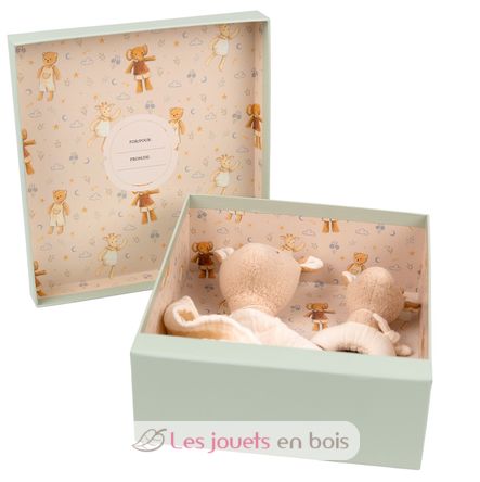 Coffret cadeau doudou et hochet Girafe EG120819 Egmont Toys 2
