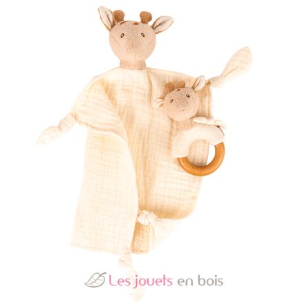 Coffret cadeau doudou et hochet Girafe EG120819 Egmont Toys 4