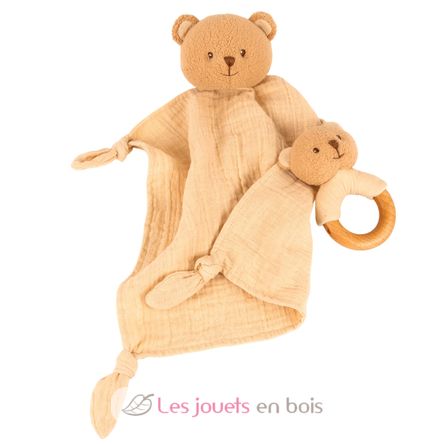 Coffret cadeau doudou et hochet Ours EG120818 Egmont Toys 3