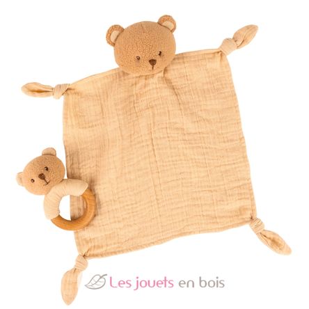 Coffret cadeau doudou et hochet Ours EG120818 Egmont Toys 1