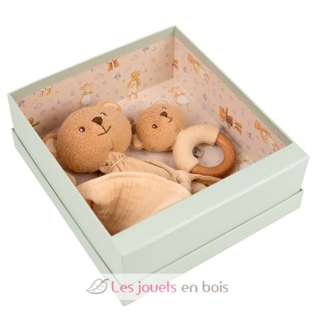 Coffret cadeau doudou et hochet Ours EG120818 Egmont Toys 4