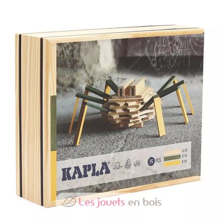 Jeu de construction Kapla coffret Cadeau Livre + 40 planchettes - Un jeux  des jouets