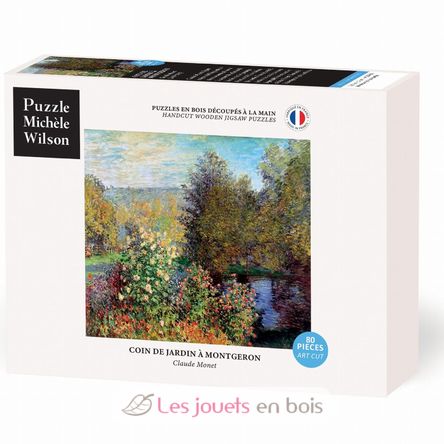 Coin de jardin à Montgeron de Monet A1367-80 Puzzle Michèle Wilson 1