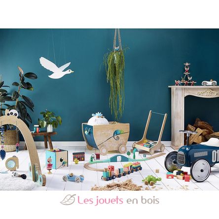 Chariot à jouets Sous la Canopée V1201 Vilac 3