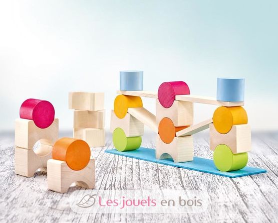 Coloro blocs de construction en bois SE62933 Selecta 4