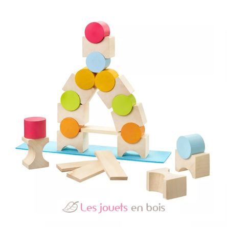 Coloro blocs de construction en bois SE62933 Selecta 1