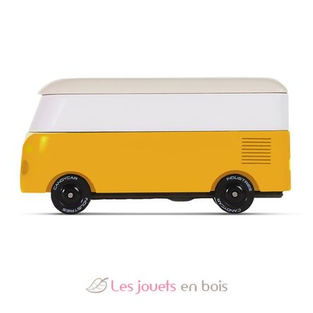 Van VW T1 Sunbeam jaune C-CND-VW409 Candylab Toys 3