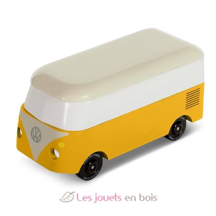 Van VW T1 Sunbeam jaune C-CND-VW409 Candylab Toys 1