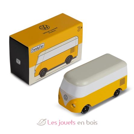 Van VW T1 Sunbeam jaune C-CND-VW409 Candylab Toys 2
