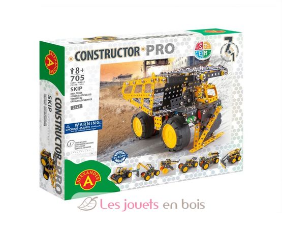 Constructor Pro - Skip Camion 7 en 1 AT-2327 Alexander Toys 2