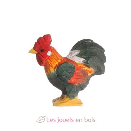Figurine Vache Coq WU-40601 Wudimals 1