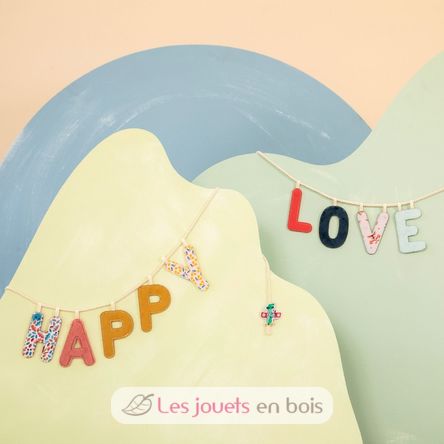Corde pour lettres de l'alphabet LL83647 Lilliputiens 3