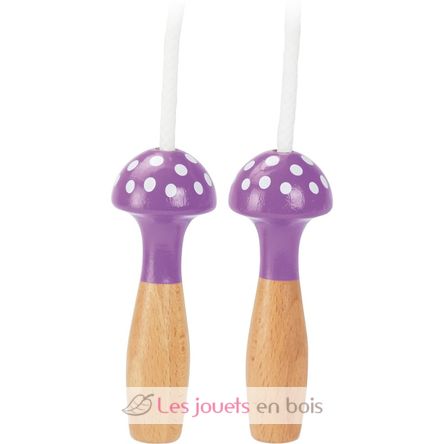 Corde à sauter mauve à pois VI-3007B Vilac 1