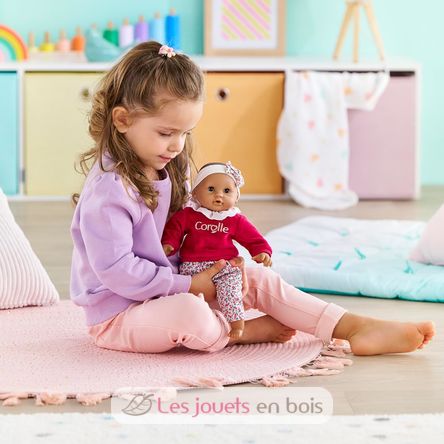Poupon Bébé Calin Maria rose grenadine CO-9000100920 Corolle 5