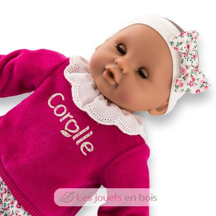 Poupon Bébé Calin Maria rose grenadine CO-9000100920 Corolle 3