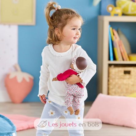 Poupon Bébé Calin Maria rose grenadine CO-9000100920 Corolle 7