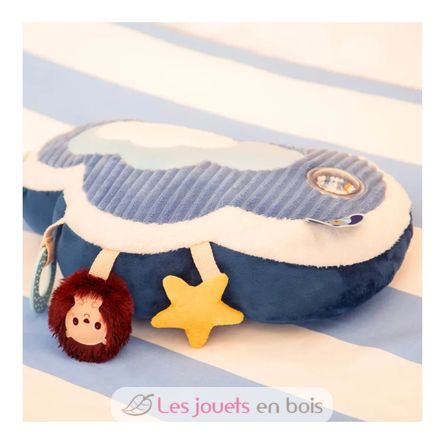 Coussin d'activités Jules le chien LL83692 Lilliputiens 6