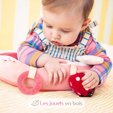 Coussin d'activités Lena la licorne LL83693 Lilliputiens 4