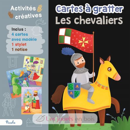 Cartes à gratter Les chevaliers PI-8067 Piccolia 1