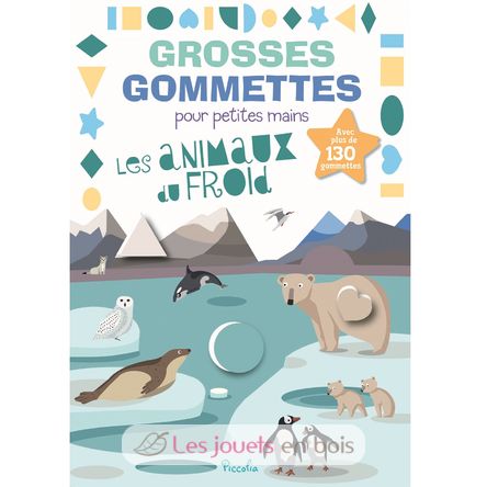 Grosses gommettes les animaux du froid PI-7498 Piccolia 1