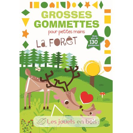 Grosses gommettes la forêt PI-6626 Piccolia 1